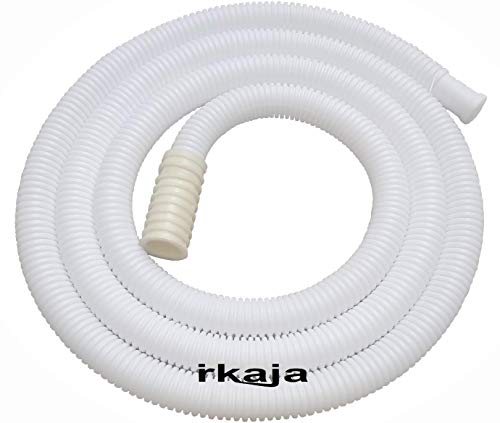 Product Cover Irkaja 3 Meter Semi Automatic Washing Machine Water Inlet/Inflow Plastic Hose Pipe Tube/Extension Pipe (3 Meter)
