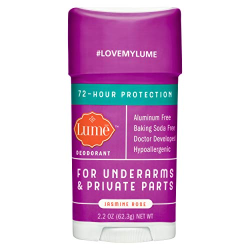 Product Cover Lume Natural Deodorant - Underarms and Private Parts - Aluminum-Free, Baking Soda-Free, Hypoallergenic, and Safe For Sensitive Skin - 2.2 Ounce Stick (Jasmine Rose)