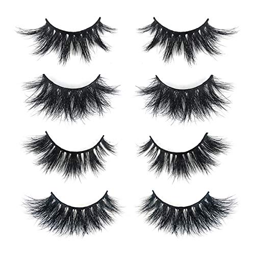 Product Cover Mikiwi 3D Mink Lashes, Mink Lashes, Real Mink Lashes, Dramatic Eyelashes, Mink Lashes Strip, 5D Mink Lashes, Whosesale Mink lashes, Pack-4