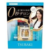 Product Cover SHISEIDO TSUBAKI SMOOTH STRAIGHT SHAMPOO AND CONDITIONER Full Size Bottles (450ml/15.21oz) with Premium Hair Mask sample set