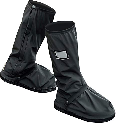 Product Cover Galashield Rain Shoe Covers Waterproof and Slip Resistance Galoshes Rain Boots Over Shoes (Medium)