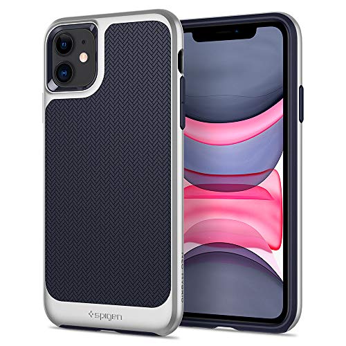 Product Cover Spigen Neo Hybrid Designed for Apple iPhone 11 Case (2019) - Satin Silver