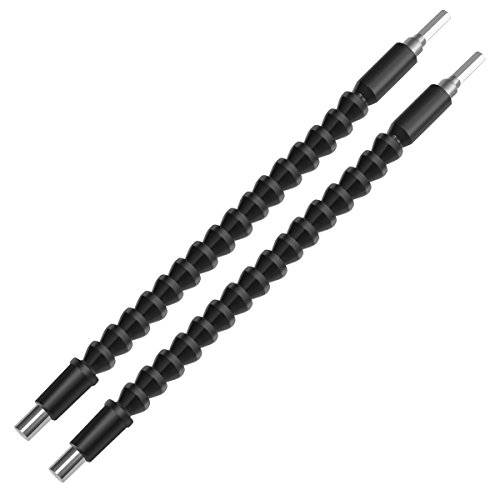 Product Cover ORIA Flexible Drill Bit Extension, Screwdriver Soft Shafts, 11.61 inches Universal Drill Connection, Screwdriver Bit Holder for Power Drill, 2 Pack
