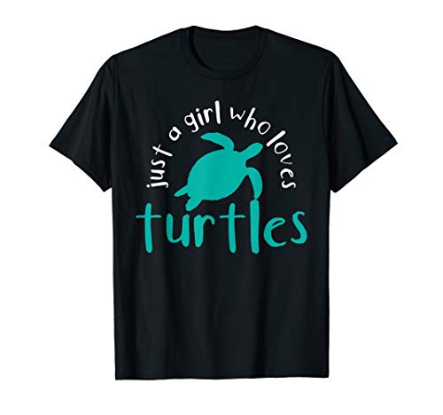 Product Cover Turtle For Girls Who Love Turtles Gift Diving Ocean Present T-Shirt