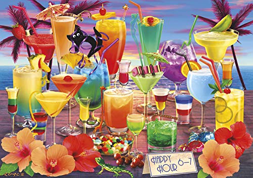 Product Cover Buffalo Games - Vivid Collection - Happy Hour - 300 Large Piece Jigsaw Puzzle