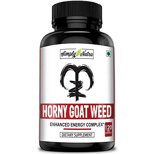 Product Cover Simply Nutra Horny Goat Weed Complex 1000mg - 120 Veg Capsules