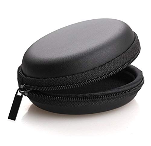 Product Cover Clavier Hard Carrying Case Portable Protection Storage Bag for Earphone Headset Headphone Black