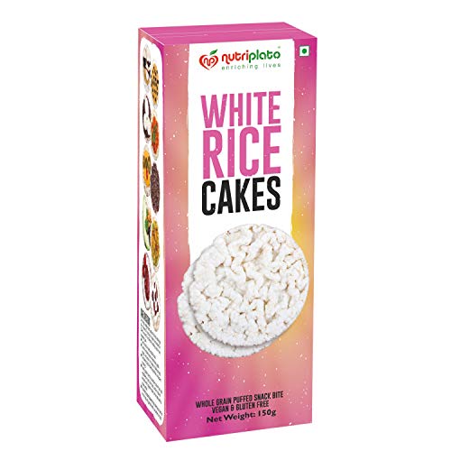 Product Cover Nutriplato-enriching lives White Rice Cake, 150 g