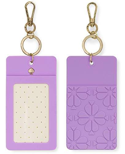 Product Cover Kate Spade New York ID Badge Clip Gold Key Chain, Spade, Purple, Size one Size
