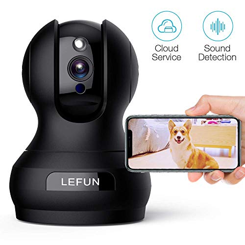 Product Cover Pet Camera, Lefun 1080P Wireless Security Camera with Sound Detect Motion Tracking Two Way Audio Updated Cloud IP Surveillance Camera Supports 2.4G WiFi Remote View for Home Baby Dog Monitor