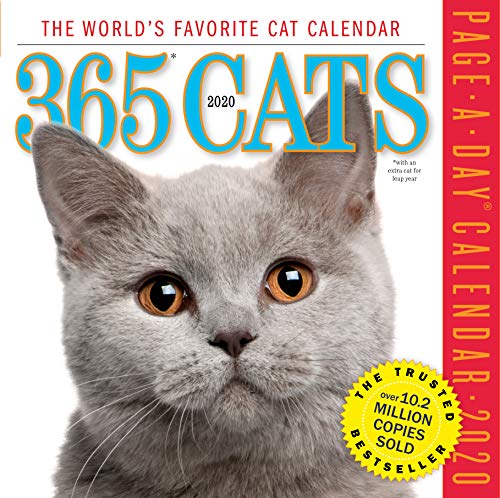 Product Cover 365 Cats Color Page-A-Day Calendar 2020 [6