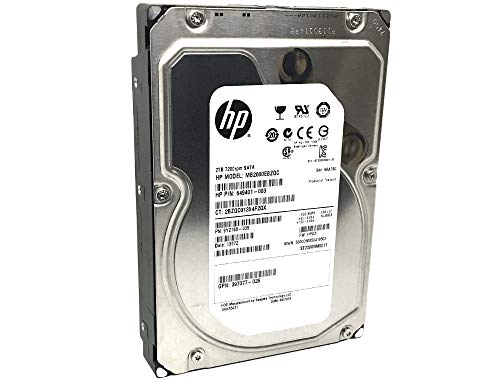 Product Cover HP/Seagate Constellation ES ST2000NM0011 (649401-003) 2TB 7200RPM 64MB Cache SATA 6.0Gb/s 3.5inch Internal Enterprise Hard Drive OEM - w/1 Year Warranty (Renewed)