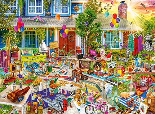 Product Cover Buffalo Games - Aimee Stewart Yard Sale - 1000 Piece Jigsaw Puzzle