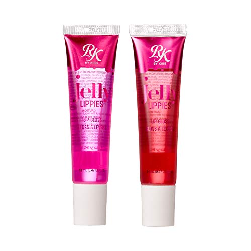 Product Cover 2 PACK!! Ruby Kisses Jelly Lippies Lip Gloss (RMLG02 Mermaid & RMLG03 Love)