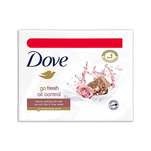 Product Cover Dove Go Fresh Oil Control Moisturising Soap, 100 g (Pack of 3) with Pack of 3