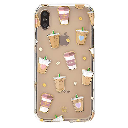 Product Cover Velvet Caviar for Cute iPhone Xs Max Case Coffee Clear for Women & Girls - Protective Phone Cases [Drop Test Certified] (Coffee)