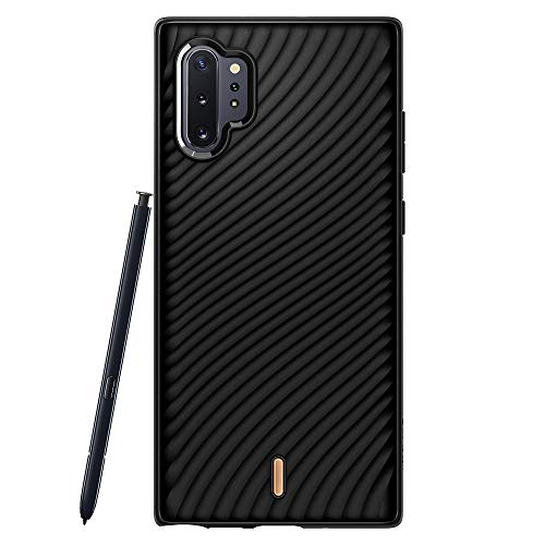 Product Cover Ciel by CYRILL [Wave Shell Collection] Compatible with Samsung Galaxy Note 10 Plus Case (2019) - Black