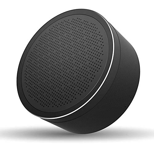 Product Cover Bluetooth Speaker V4.2, LINGYI Portable Wireless Speaker with HD Sound, 18-Hour Playtime, Built-in Mic, Micro SD Support for iPhone, iPad, Laptop, Samsung and Echo dot (Black)