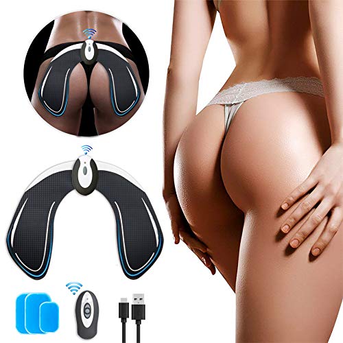 Product Cover BLUE LOVE ABS Stimulator EMS Hip Trainer Butt Toner with Intelligence System,Helps to Lift,Shape and Firm,Body Massager for Women Fitness
