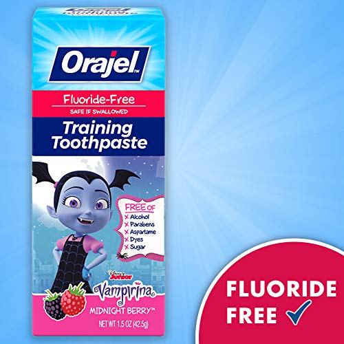 Product Cover Orajel Vampirina Midnight Berry Training Toothpaste, 1.5 Oz