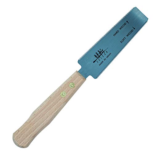 Product Cover SUIZAN Japanese Flush Cut Trim Saw 5 Inch Hand Saw for Hardwood and Softwood