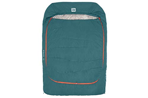 Product Cover Kelty Tru.Comfort Doublewide 20 Degree Sleeping Bag - Two Person Synthetic Camping Sleeping Bag for Couples & Family Camping - Stuff Sack Included