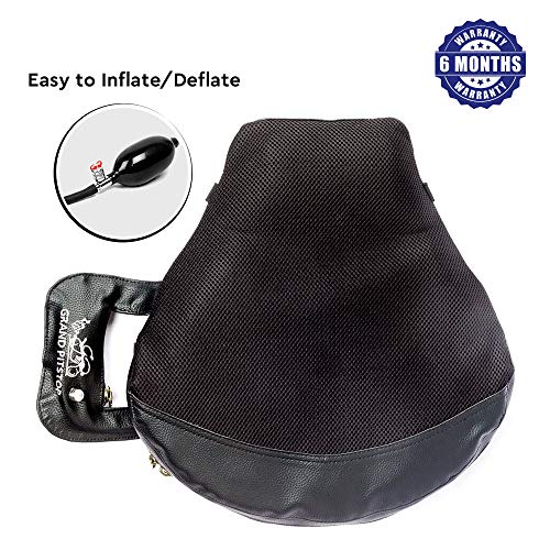 Product Cover GrandPitstop Air Cushion seat with in Built Air Pump for Motorcycles