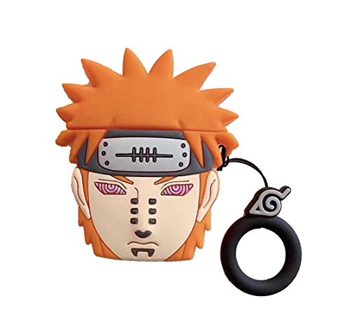 Product Cover Airpods Case,Airpods Payne Case,Naruto Cartoon Characters Reincarnation Eyes - Payne Case for Apple Airpods 1&2,Airpods Accessories Silicone Cover and Skin for Apple Airpods Charging Case (Payne)