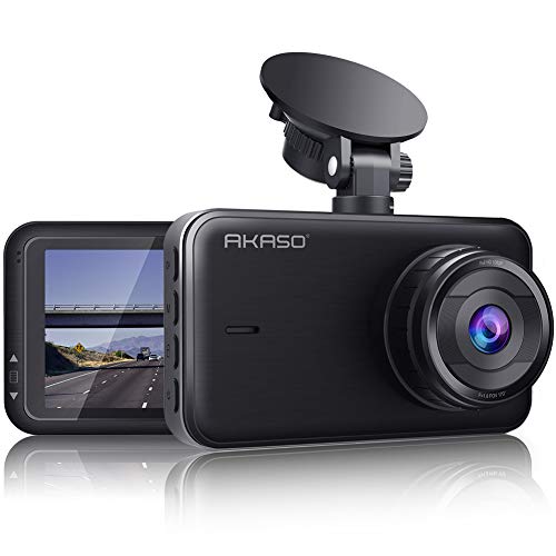 Product Cover AKASO C320 Dash Cam 1080P FHD 3 Inches IPS Screen, DVR Car Dash Camera Recorder with 170 Degrees Wide Angle, Built in Loop Recording, Parking Monitor, G-Sensor, WDR, Night Vision