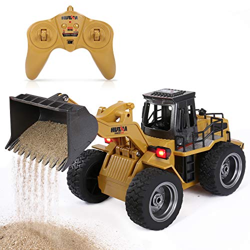 Product Cover SGILE RC Remote Control Truck Toy, Full Function Alloy Construction Vehicle for Kids, Medium