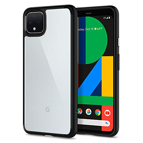Product Cover Spigen Ultra Hybrid Designed for Google Pixel 4 Case (2019) - Matte Black