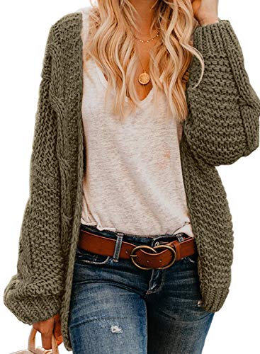 Product Cover Dokotoo Womens Open Front Long Sleeve Thin Knit Cardigan Sweater S-XXL