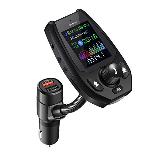Product Cover Bluetooth 5.0 FM Transmitter, (Upgraded Version) 1.8