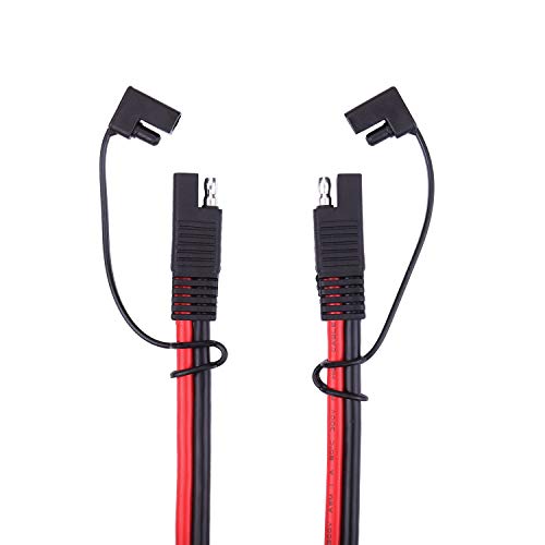 Product Cover iGreely 10 Gauge SAE Power Automotive Extension Cable SAE to SAE Quick Disconnect Wire Harness SAE Connector for Battery Tender 10AWG 1M/3FT