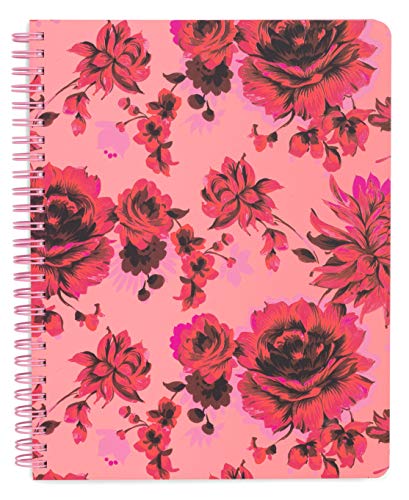 Product Cover Ban.do Pink/Red Floral Rough Draft Mini Spiral Notebook, 9