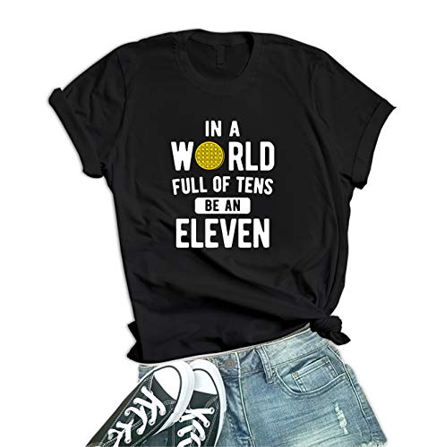 Product Cover Women Black Stranger Shirt - Vintage Things Tshirt | Be an Eleven, XS