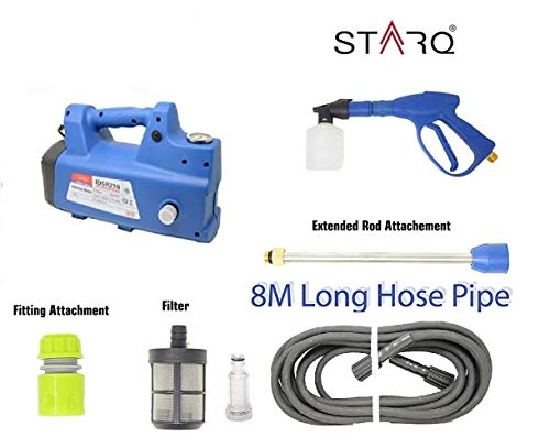 Product Cover STARQ 210 Bar Heavy Portable High-Pressure Induction Type with Extension Rod (Blue)
