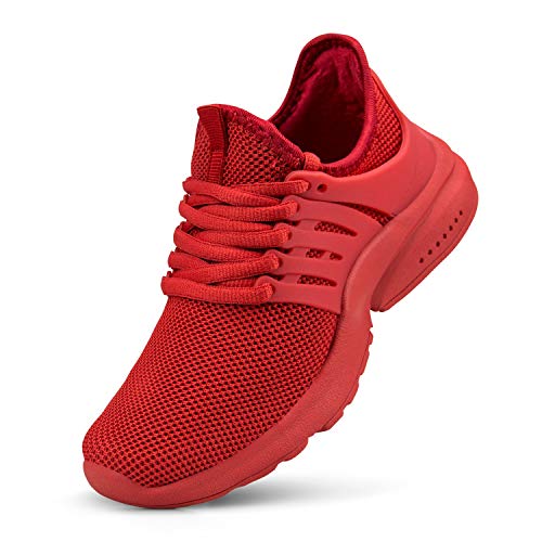 Product Cover domirica Kids Sneakers Lightweight Breathable Athletic Running Shoes Red 13 Little Kid