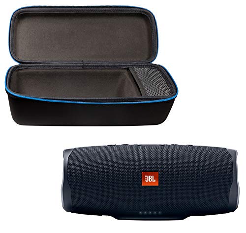 Product Cover JBL Charge 4 Portable Waterproof Wireless Bluetooth Speaker Bundle with divvi! Charge 4 Protective Hardshell Case - Black