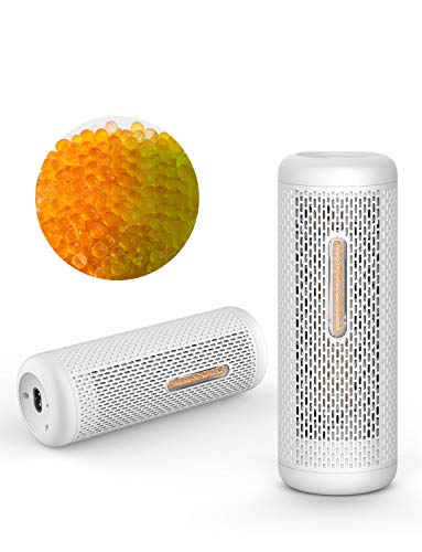 Product Cover DEERMA Small Dehumidifier Moisure Absorber, Portable, Rechargeable & Renewable Mini Dehumidifier with 350g Silica Gel for Damp Air, Closet, Cabinet