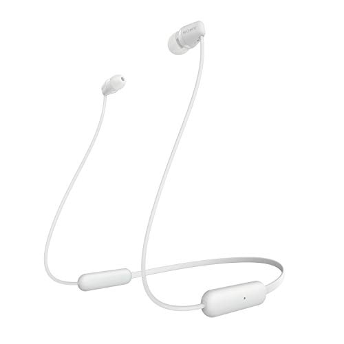 Product Cover Sony Wi-C200 Wireless in-Ear Headphones, White (WIC200/W)