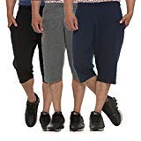 Product Cover US CLUB ASSN. Men's Cotton Capri Shorts (Pack of 3) (_1096 M2_XN49_Multicolour_)