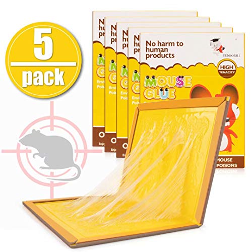 Product Cover Big Devil Mouse Trap, Mouse Glue Traps, Mouse Glue Boards, Mouse Glue Trap, Mouse Size Glue Traps Sticky Boards(5 Pack)