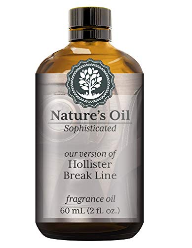 Product Cover Hollister Break Line Fragrance Oil (60ml) For Cologne, Beard Oil, Diffusers, Soap Making, Candles, Lotion, Home Scents, Linen Spray, Bath Bombs