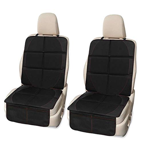 Product Cover Car Seat Protector 2 Pack for Child Car Seat,Waterproof Seat Protector with Thickest Padding for Your Fabric and Leather Seats