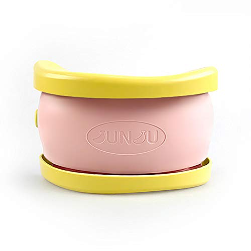 Product Cover Junju Banana Portable Travel Potty Training Seat for Toddler - Folding Kids Trainer Seats for Baby Boys & Girls - Easy to Use Summer Infant Foldable Toilet On The Go Chair for Toddlers (Pink)
