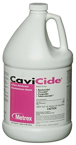 Product Cover Metrex 13-1000 CaviCide Surface Disinfectant/Decontaminant Cleaner, 1 gal Capacity (Pack of 2)