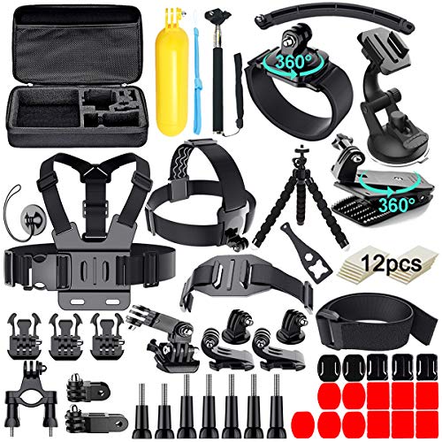 Product Cover 61 in 1 Action Camera Accessories Kit for GoPro Hero 8 7 6 5 4 Hero Session 5 Black SJ4000 5000 6000 Xiaomi Yi AKASO Campark Action Camera