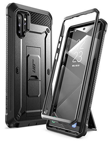 Product Cover SUPCASE Unicorn Beetle Pro Series Case Designed for Samsung Galaxy Note 10 Plus/Note 10 Plus 5G, Full-Body Rugged Holster & Kickstand Without Built-in Screen Protector (Black)