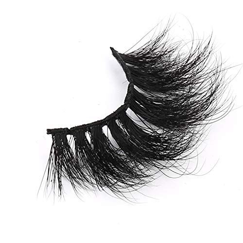 Product Cover KING ARTHUR 25mm Mink Lashes Real Mink Lashes Fluffy Long 3D Dramatic Eyelashes Face Lash Cruelty-Free (X5)
